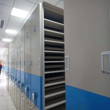Library Steel Mobile Compactor Cabinet Shelving System