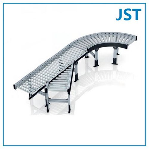 Driven Horizontal Roller Conveyor and Belt Conveyor