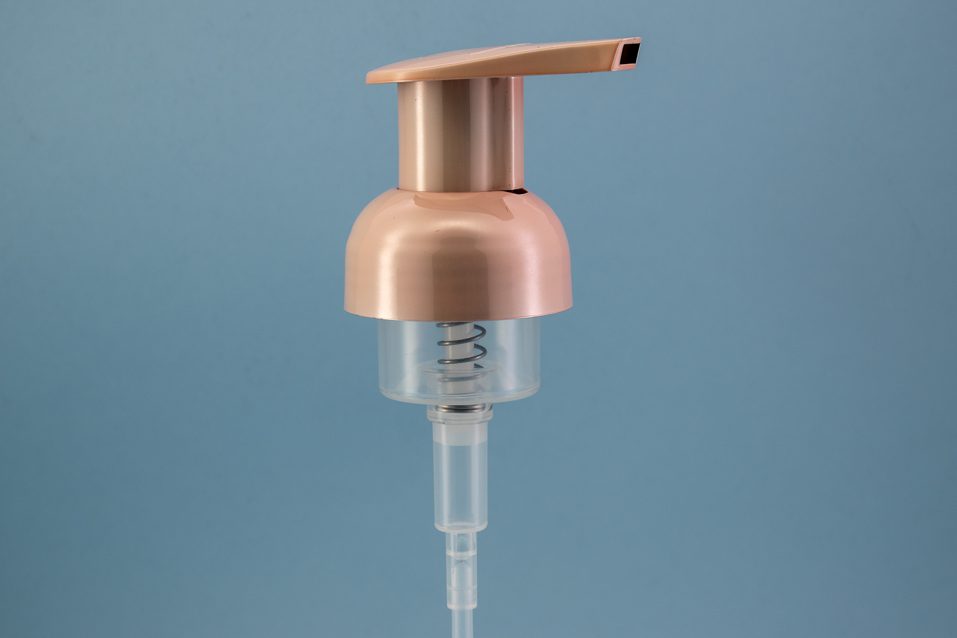 Bomba de espuma de ouro rosa UV de 40MM 40MM UV rose gold foamer pump