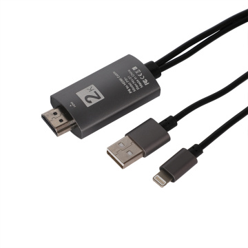 USB to HDMI Display Cable for iPhone X