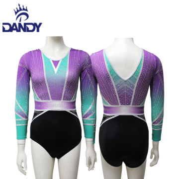 Ombre Lycra Gymnastics leotards