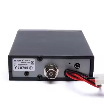 ETMY ECB-28 27MHz CB Mobile Radio - 5W AM/FM Ham Radio for Home Base or Mobile Use