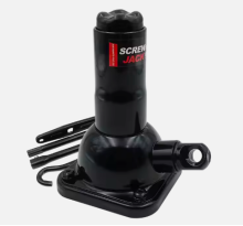 Black Spiral Tire Changing Hand Cranked Jack - Popular Choice