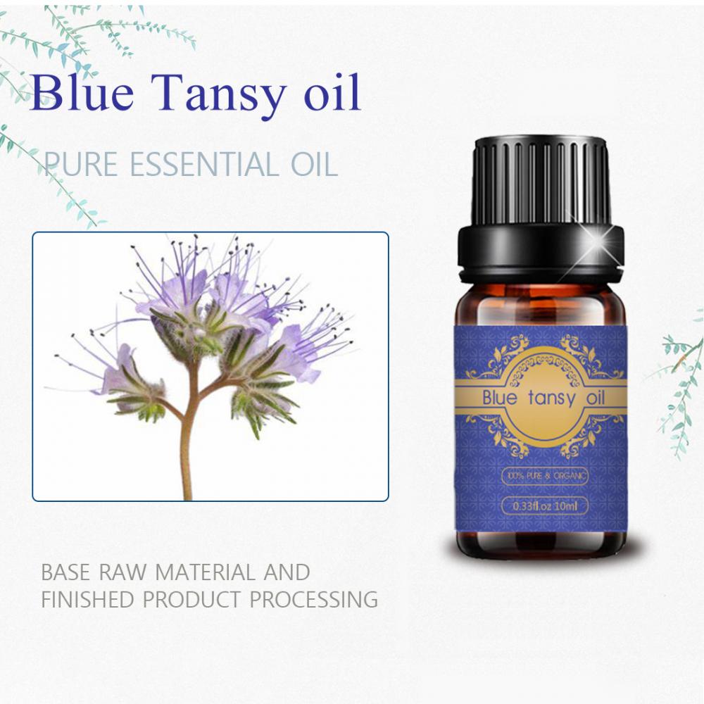 Óleo essencial de Tansy Azul Orgânico 100%puro para a pele