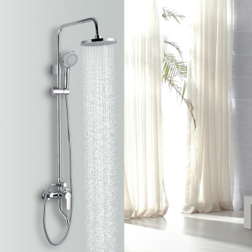 Single Handle Supporting Chrome Waterfall Shower Set
