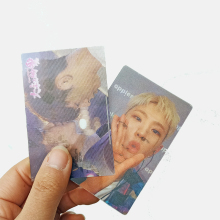 Custom 3D PET Gift Card & Lenticular Plastic Postcard Printing Solutions