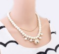 Annata squisita di Factory Outlet multi-strato di perla collana catena di perline collane girocollo di moda all'ingrosso