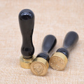Custom Black Wooden Handle Wax Sealing Stamp