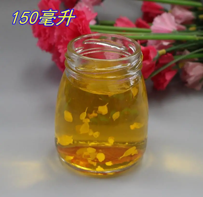 Hot Sell Glass Honey Pickles Jam Beans Sesame Grain Jar for Daily Useful.