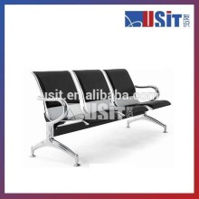 UW-517D steel 3 seat waiting area bench