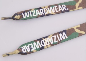 Custom Polyester Heat Transfer Shoelace