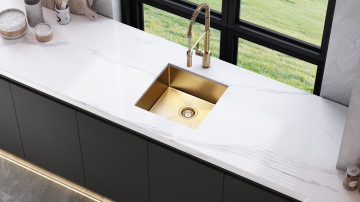 Meiao Square Undermount Sink for Small Households