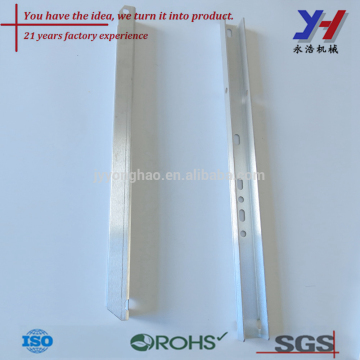 CNC machine aluminum profile Glass shelf bracket