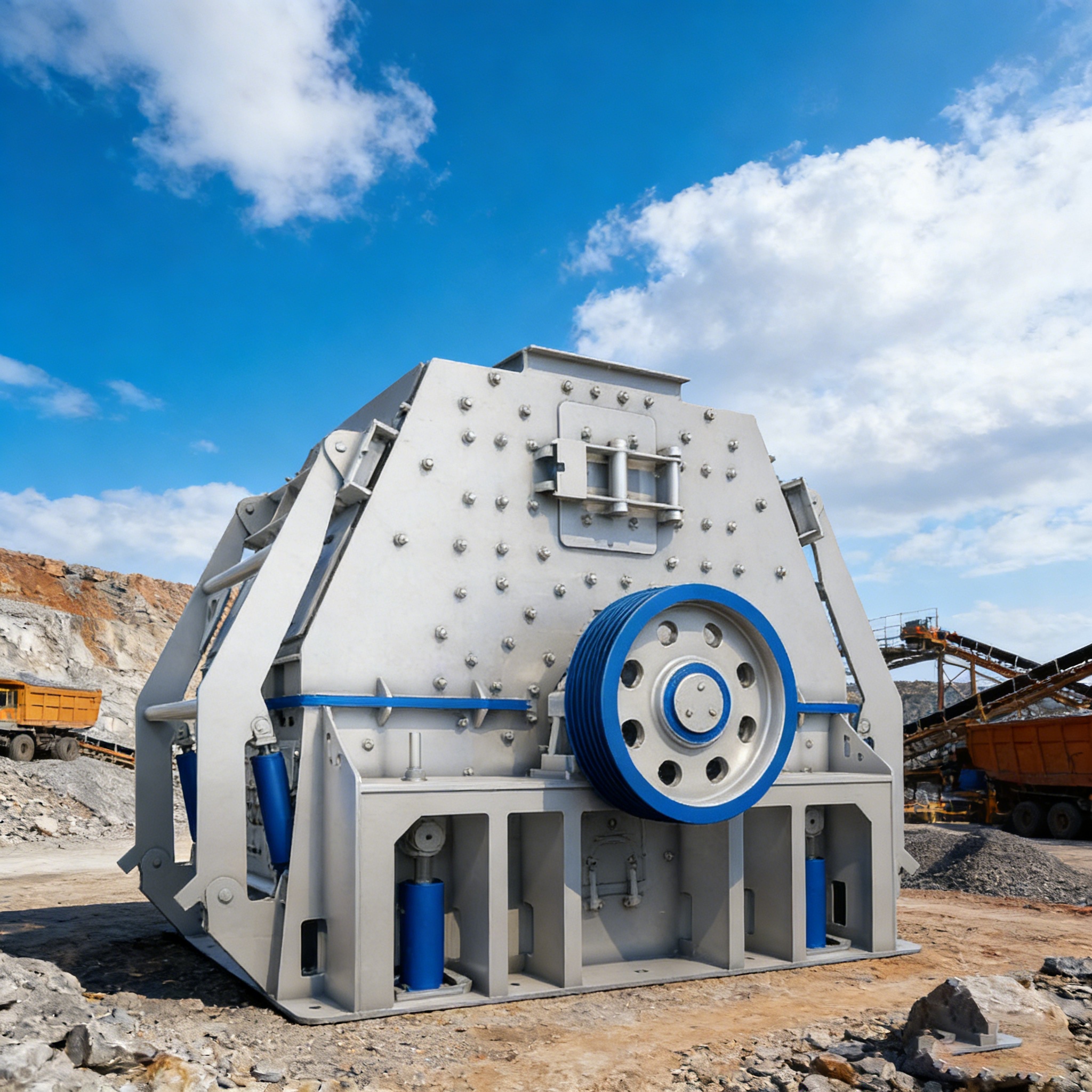 Mesin Pembuat Pasir Palu Reversibel Reversible Hammer Sand Making Machine