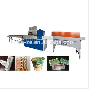 Automatique haute vitesse L bar shrink wrap machine