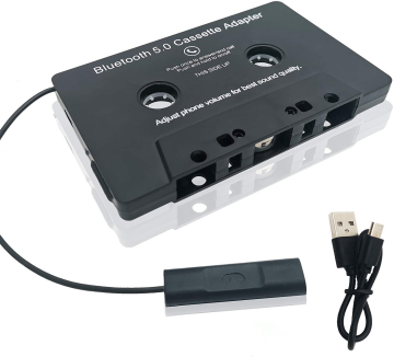 XY Band New Arrival Bluetooth 5.0 Cassette Adapter for Car MP3 Player with Blank Audio Tapes