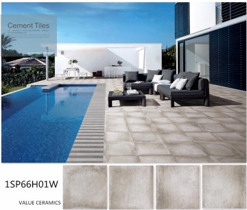 Ceramic wall tile, cement tile