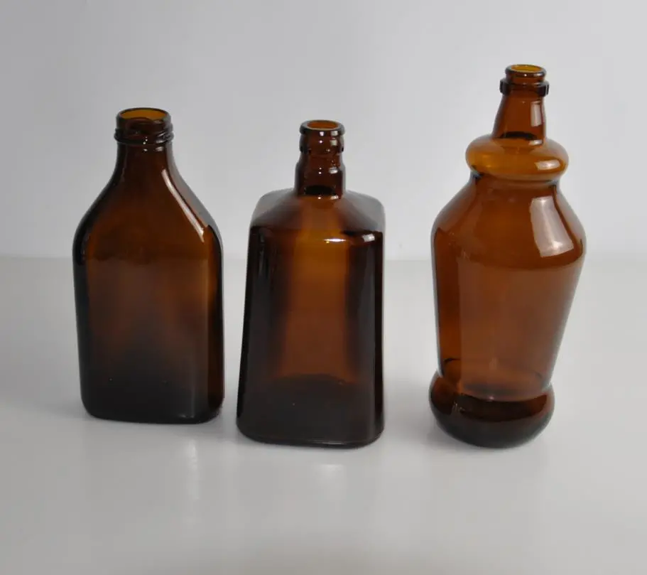 500ml Amber Blue Glass Beer Bottle Beverage Bottle Wholesale