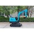 Excavator baru 0.8ton 1ton mini excavator menggali hidrolik