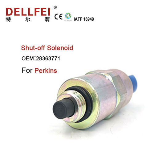 100% New Shut-off Solenoid 28363771 For Perkins