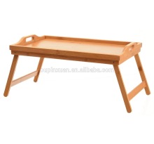 China manufacture furniture natural dining table bamboo folding table