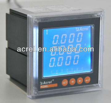 multifunction harmonic power meter RS485 PZ96L-3EH