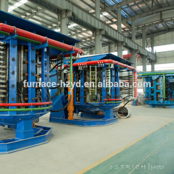 Aluminum/copper/bronze foundry equipment