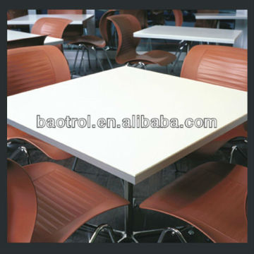 High Cost Performance Acrylic table tops/high table tops/white table tops