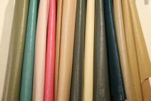 Oil wax wrinkle sheepskin leather