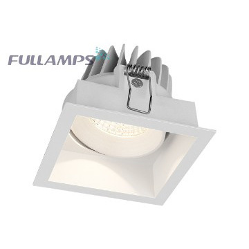 90*90mm rectangular led recessed downlight 10w