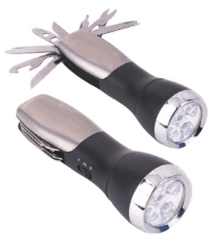 4+1 led 3* AAA multi-tools work flashlight