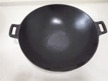 High quality non-stick cast iron frying wok