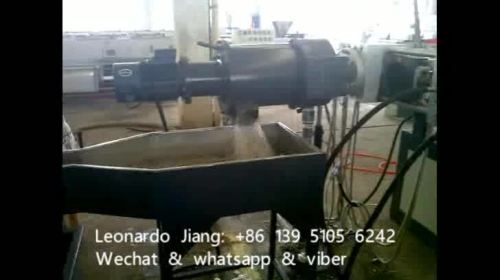 PP/PE water-strand granulating line pellets making machine