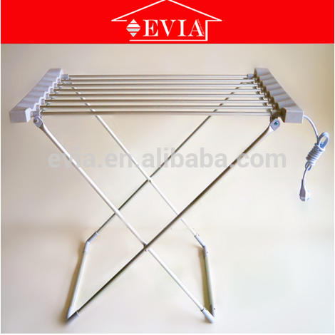 EVIA aluminum Free standing portable Electric towel warmer