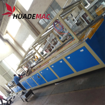 High capacity UPVC hollow corrugated roof tile making machine