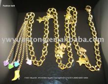 High quality plated gold color belt chains