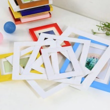 Customized Cardboard Picture Frames with Matboard Support