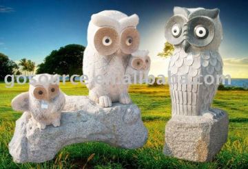 granite stone owl