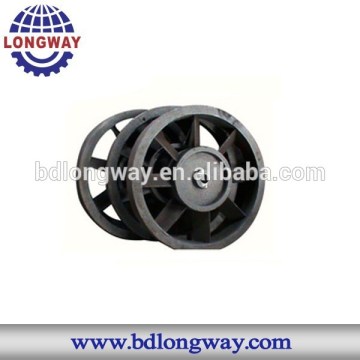 customed cast wheel cast iron cast