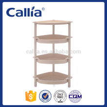 Triangular Plastic Storage Shelf Bath Corner Rack