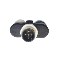 Female to Male 4-pole M12 Y Connector