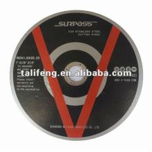9"abrasive wheels/ for ss cutting wheel
