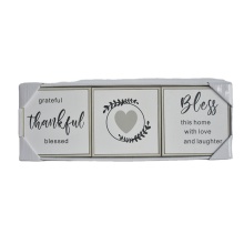 Custom Embossed or Engraved Wood Wall Decor Plaques - Factory Wholesale