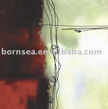 Abstract oil painting reproduction