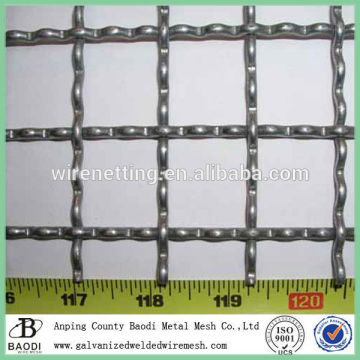 aluminum different types of crimped wire mesh