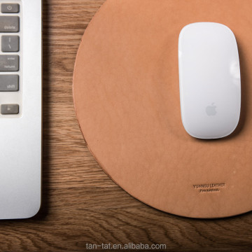 Genuine Brown Leather Mouse Mat