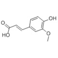 4-гидрокси-3-метоксициннаминовая кислота CAS 1135-24-6