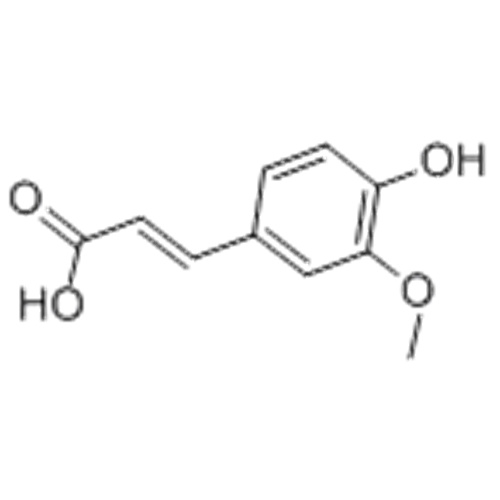 Ácido 4-hidroxi-3-metoxicinâmico CAS 1135-24-6