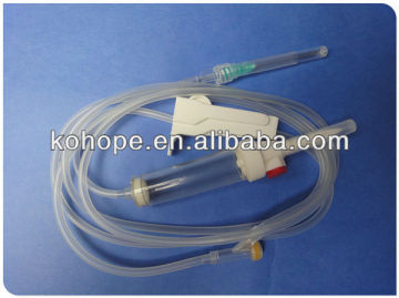 Non-DEHP/DEHP Free Infusion Set with CE,ISO,Y-injection port