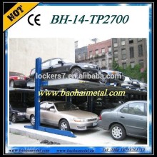 two post car parking system/ two columns car parking elevator